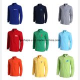 Fashion Customized Printing Men Polo Shirt Work Wear Long Sleeve