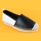 Casual Style Fashion Women Ladies EVA Sole Slip-on PU Platform Espadrille Shoes
