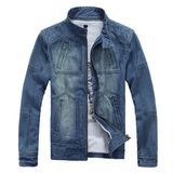 Casual Denim Outerwear New Men's Classic Jeans Jacket