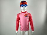 Polyester Printed Kid's Long Sleeve Rash Guard &Sportswear&Swimsuit