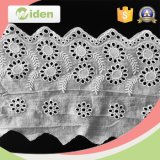 Lace Cutting Machine Cotton Embroidery Lace for Wedding Dress
