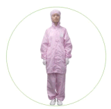 Factory Price ESD Clothing Protective Workwear ESD Garment with Hat
