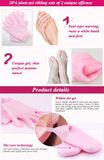 Foot Care Hands Care Beauty Skin Moisturizing Gel Heel SPA Gel Sock with Different Colors