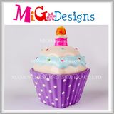 Colored Cupcake Money Box for Saving Money