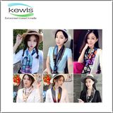 Factory OEM Produce Promotional Gift Multi Design Polyester Scarf