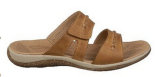 Mirada Tolerante Nubuck Leather Slide Style Sandals