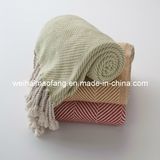 100% Organic Cotton Throw Blanket