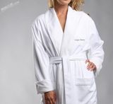 100% Cotton Bathrobe for Men& Women Hotel Usage