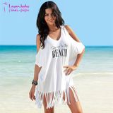 Wholesale Fashion Sexy Women Deep V Neck Beach Bikini Cover UPS