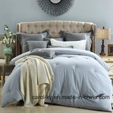 Soild Dyed Blue Microfiber Filling Quilt Duvet for Home Hotel