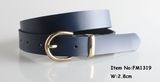 2018 Fashion Ladies Grain Leather Belts (FM1319)