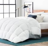 White Duvet Insert, Hypo-Allergenic Goose Down Alternative Comforter