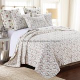 Cotton Sateen Rotary Print Quilt in Blush (DO6107)