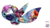 Gorgeous Floral Pattern Silk Scarves