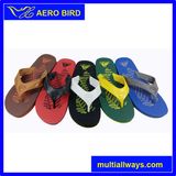 Popular Men Colorful Print PE Slippers