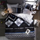 China Manufacture Home Textile Printed Microfiber Fabric Bedding