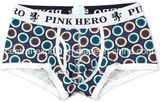 New Print Design Cotton Men's Boxer Brief Underwear with Eco Permit