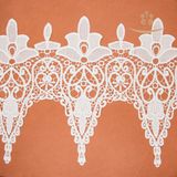 Fashionable High Quality 100% Cotton Heavy Big Swiss Voile Lace