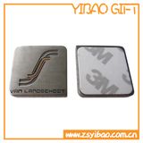 Custom Logo Silver Car Badge with 3m Sticker (YB-MP-01)