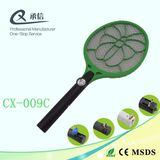 Hot Seller Big Net Electric Insect & Fly Control Swatter, Pest Mosquito Zapper Racket with LED