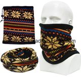 Popular Christmas Gift Custom Fleece Winter Neck Warmer Scarf