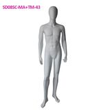 Brand Store Mens Clothes Display FRP Mannequins Custom