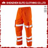 Orange Hi Vis Reflective Safety Cargo Workwear Trousers (ELTHVPI-20)