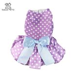 Cute Polka DOT Dog Dress Dog Clothes Cozy Dog Shirt Pet Dress