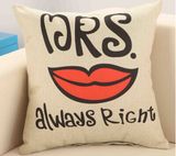 100% Cotton God Kiss Printing Sofa Cover