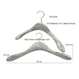 Special Good Looking Strip Wooden Clothes Hanger for Men
