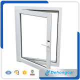 Factory Customized PVC Profile Fixed Window with Thick Glass/5+12A+5mm Double Glass Plastic Casement Window/Mosquito Net