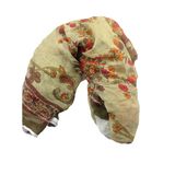 Silk Printed Scarf Crinkle Chiffon Shawl (ALJ1000024)