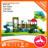 Children Plastic Playground Slides Play Center