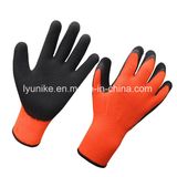 Terry Loops Liner Latex Foam Safety Work Gloves