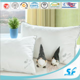 Silver Custom Logo Embroidered Pillow / Microfiber Down Pillow