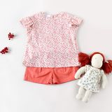 100% Cotton Kids T-Shirt Short Sleeve Girls Clothes