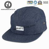 2016 Top Quality Denim Snapback Camper Cap with Custom Logo