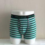 Customize Cheap Boxer Brief Yarn Dyed Boxer for Men
