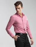 Egyptian Cotton Men's Slim Fit Long Sleeve Fashion Shirt