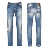 2016 Fashion Design Men's Stretch Blue Wash Denim Jeans