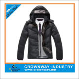 Mens Custom Winter Jacket with Fake Down Padding