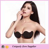 Adhesive Strapless Sexy Silicone Push up Invisible Bras (SW122)