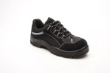 Sport Style Suede Leather & Oxford Fabric Safety Shoes (SP1002)