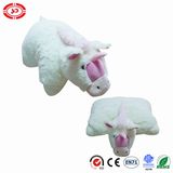 Unicorn Pure White Plush Soft Stuffed PP Cotton 2in1 Pillow