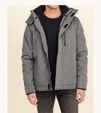 Men's Long Sleeve Waterproof Polyester High Quality Warm Winter Jacket