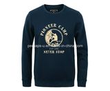 Cool Mens Long Sleeve Fleece Sweater with Print Logo