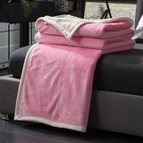 Cozy Coral Fleece Blanket Throw Velvet Blanket