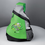 Super Light Backpack in 210d Polyester with Mesh Side Pocket