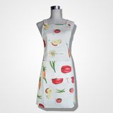 Womens / Mens Home Cooking Cotton Bib Aprons Vegetable Printed 70X80cm