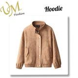 Fashion Women Leisure Design Suede Lether Jacket